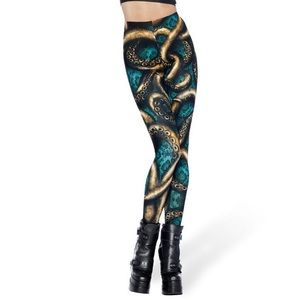 BLACKMILK WALLPAPER KRAKEN HWMF LEGGINGS - LIMITED EDITION medium
